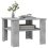 VidaXL vidaXL Coffee Table Concrete Grey Engineered Wood Couch Dining Telephone Table 4