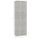 VidaXL vidaXL Office Cabinet Concrete Grey Engineered Wood Filing Folder Storage Rack 16