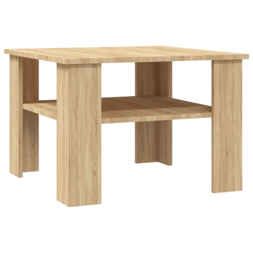 VidaXL vidaXL Coffee Table Sonoma Oak Engineered Wood Couch Dining Telephone Table 2