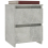VidaXL vidaXL 2x Bedside Cabinets Engineered Wood Concrete Grey Nightstand End Table 4