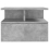 VidaXL vidaXL 2x Floating Nightstand Concrete Grey Engineered Wood Bedside Table 6