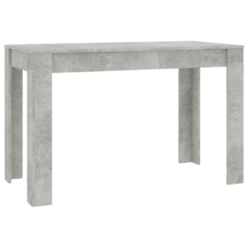 VidaXL vidaXL Dining Table Concrete Grey Engineered Wood Dinner Dining Room Table 2