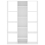 vidaXL Room Divider/Book Cabinet White Engineered Wood Office Privacy Screen 6