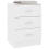 VidaXL vidaXL Bedside Cabinet White Engineered Wood Bedroom Nightstand Couch Table 3