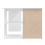 vidaXL Corner Desk White Engineered Wood Computer Table Laptop Workstation 14