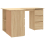 VidaXL vidaXL Corner Desk Sonoma Oak Engineered Wood Study Table Laptop Workstation 13