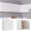 VidaXL vidaXL Kitchen Cabinet White Engineered Wood Kitchen Storage Shelf Organiser 3