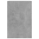 VidaXL vidaXL Kitchen Cabinet Concrete Grey Engineered Wood Kitchen Storage Organiser 8