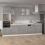 VidaXL vidaXL Kitchen Cabinet Concrete Grey Engineered Wood Kitchen Storage Organiser 4