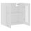 VidaXL vidaXL Kitchen Cabinet White Engineered Wood Kitchen Storage Shelf Organiser 6