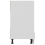 VidaXL vidaXL Kitchen Cabinet White Engineered Wood Kitchen Storage Shelf Organiser 7