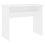 vidaXL Desk White Engineered Wood Computer Corner Office Table Workstation 3