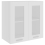 VidaXL vidaXL Kitchen Cabinet White Engineered Wood Kitchen Storage Shelf Organiser 3
