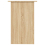 vidaXL Desk Sonoma Oak Engineered Wood Computer Corner Office Desk Workstation 6