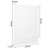 VidaXL vidaXL Front Dishwasher Panel White Engineered Wood Cabinet Part Protector 5