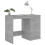 vidaXL Desk Concrete Grey Engineered Wood Office Writing Desk Workstation 6