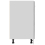VidaXL vidaXL Bottom Cabinet Concrete Grey Engineered Wood Cupboard Sideboard Cabinet 8