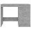 vidaXL Desk Concrete Grey Engineered Wood Office Writing Desk Workstation 8