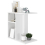 VidaXL vidaXL Side Table White Engineered Wood Living Room Sofa Table Magazine Rack 3