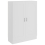 VidaXL vidaXL Book Cabinet White Engineered Wood Bookshelf Bookcase Storage Sideboard 3