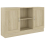 VidaXL vidaXL Sideboard Sonoma Oak Engineered Wood Storage Cupboard Buffet Cabinet 3