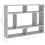 VidaXL vidaXL Wall Shelf Concrete Grey Engineered Wood Hanging Wall Display Cabinet 5