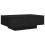 VidaXL vidaXL Coffee Table Black Engineered Wood Living Room Couch End Sofa Table 4