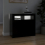 VidaXL vidaXL Sideboard mit LED-Leuchten Schwarz 80x35x75 cm 6