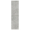 VidaXL vidaXL Wardrobe Engineered Wood Concrete Grey Clothing Cabinet Shelf Storage 4