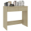 vidaXL Desk Sonoma Oak Engineered Wood Computer Table Office Desk Workstation 6