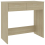 vidaXL Desk Sonoma Oak Engineered Wood Computer Table Office Desk Workstation 3