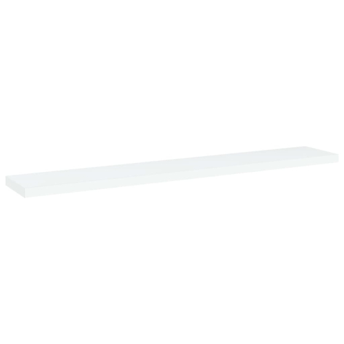 VidaXL vidaXL White Bookshelf Boards Set 8 pcs 23.6""""x3.9""""x0.6"""" Space-Saving Storage Solution Quality Engineered Wood Easy to Clean 2