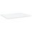 VidaXL vidaXL 4x Bookshelf Boards White Engineered Wood Panel Extra Shelf Bookcase 3