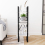 VidaXL vidaXL Solid Pinewood 3-Tier Book Cabinet White Home Storage Rack Bookcase 6