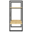 VidaXL vidaXL Solid Pine Wood 2-Tier Book Cabinet Home Office Storage Rack Bookcase 7