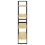 VidaXL vidaXL Solid Pine Wood 4-Tier Book Cabinet Organiser Bookcase Storage Rack 7
