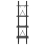 VidaXL vidaXL Solid Pine Wood 4-Tier Book Cabinet Grey Office Storage Rack Bookcase 6