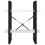 VidaXL vidaXL Solid Pine Wood 2-Tier Book Cabinet White Office Storage Rack Bookcase 6