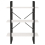 VidaXL vidaXL Solid Pine Wood 3-Tier Book Cabinet White Organiser Bookcase Book Rack 6
