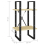 VidaXL vidaXL Solid Pine Wood 2-Tier Book Cabinet Home Office Storage Rack Bookcase 5