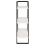 VidaXL vidaXL Solid Pine Wood 3-Tier Book Cabinet White Organiser Bookcase Book Rack 7
