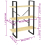 VidaXL vidaXL Solid Pine Wood 3-Tier Book Cabinet Organiser Bookcase Storage Rack 5