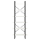 VidaXL vidaXL Solid Pine Wood High Cabinet White Standing Shelf Storage Book Rack 6