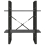 VidaXL vidaXL Solid Pine Wood 2-Tier Book Cabinet Grey Home Storage Rack Bookcase 6