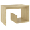 VidaXL vidaXL Side Table Sonoma Oak Engineered Wood Home Coffee Table Magazine Rack 3