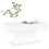 VidaXL vidaXL Coffee Table White Engineered Wood Couch End Side Center Accent Table 4