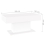 VidaXL vidaXL Coffee Table White Engineered Wood Couch End Side Center Accent Table 5