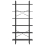 VidaXL vidaXL Solid Pine Wood High Cabinet Grey Home Standing Shelf Storage Book Rack 6