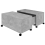 VidaXL vidaXL Coffee Table Concrete Grey Engineered Wood Couch Centre Accent Table 3
