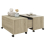 VidaXL vidaXL Coffee Table Sonoma Oak Chipboard Home Couch Side Centre Accent Table 4